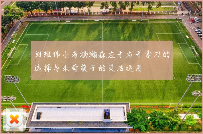 刘维伟小考杨瀚森左手右手拿刀的选择与米奇筷子的灵活运用