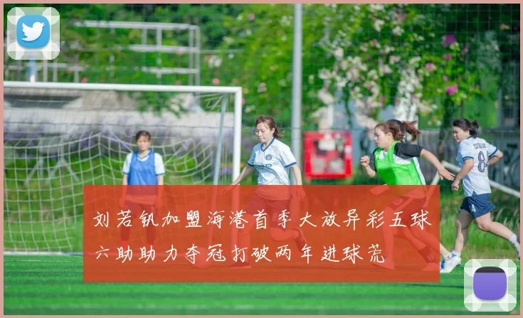 刘若钒加盟海港首季大放异彩五球六助助力夺冠打破两年进球荒